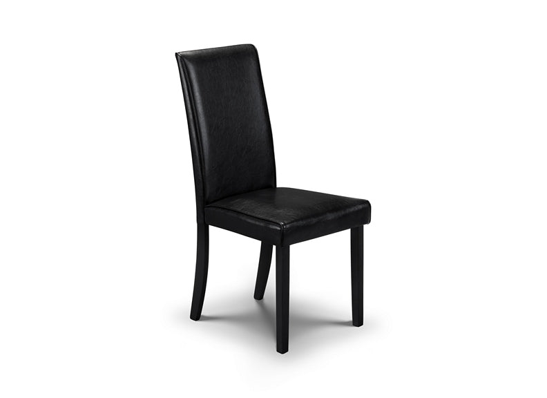 Hudson Black FL Chair with black leg