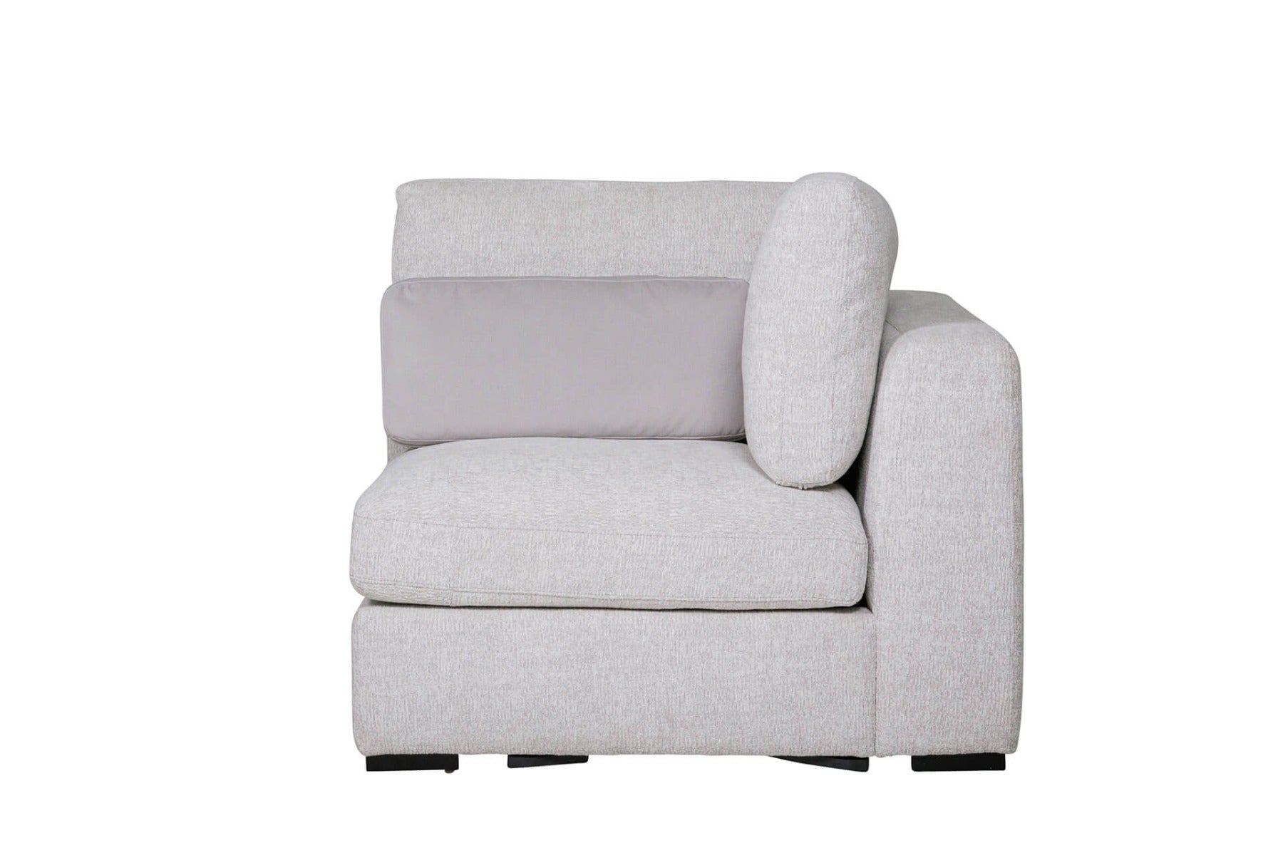 Humphrey Corner Arm Sectional - Light Grey
