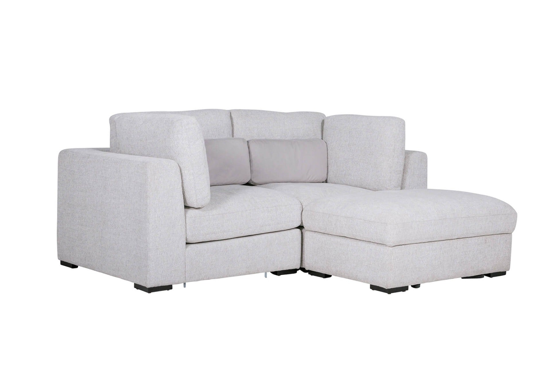 Humphrey Corner Arm Sectional - Light Grey