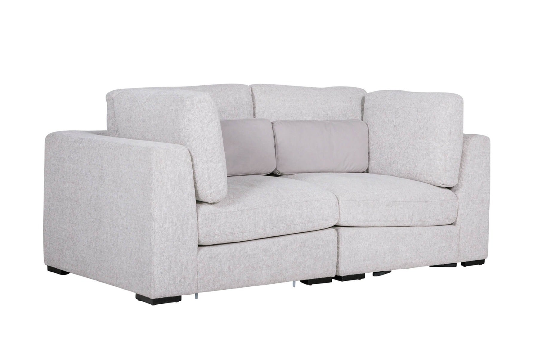 Humphrey Corner Arm Sectional - Light Grey