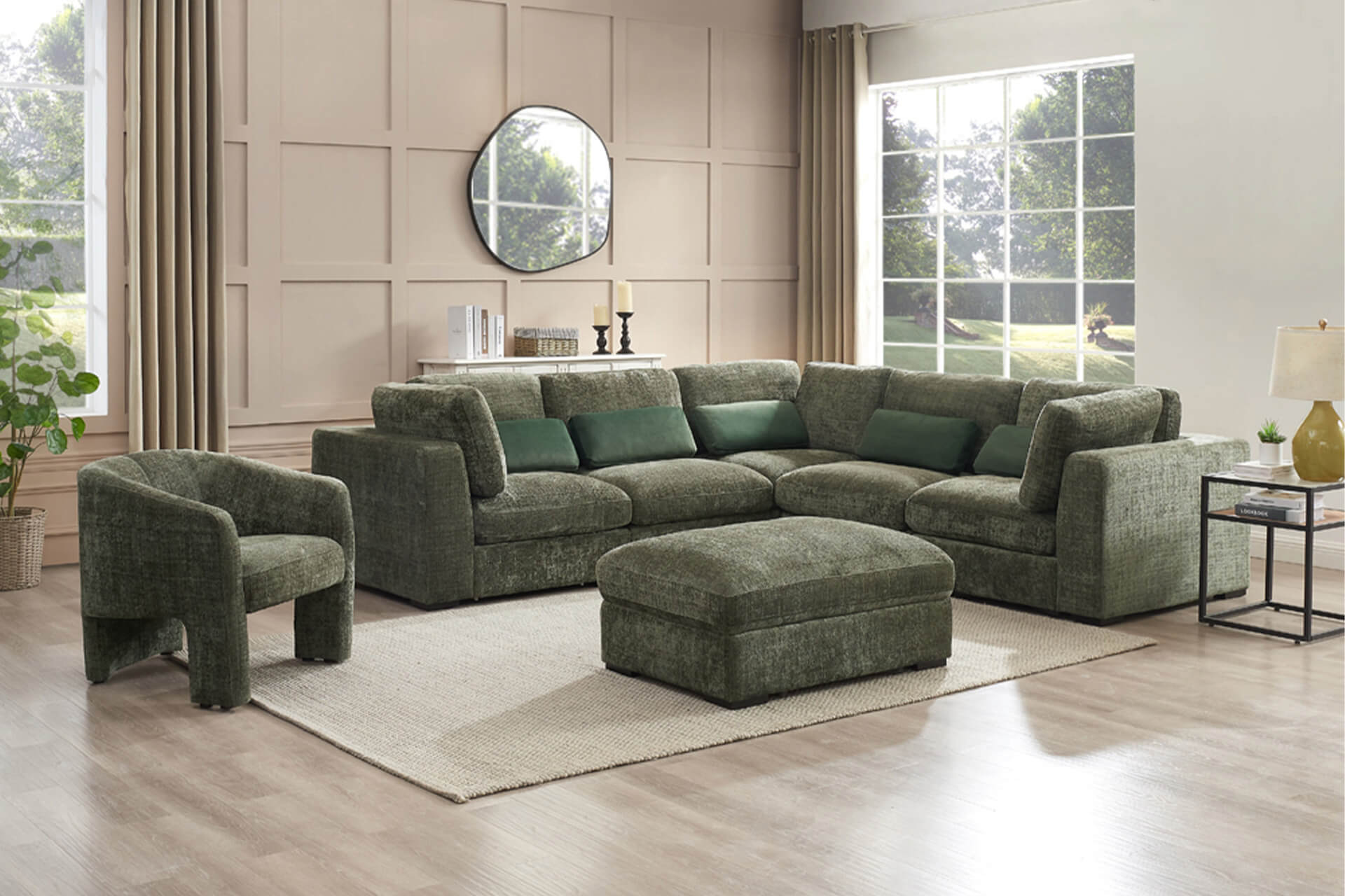Humphrey Armless Sectional