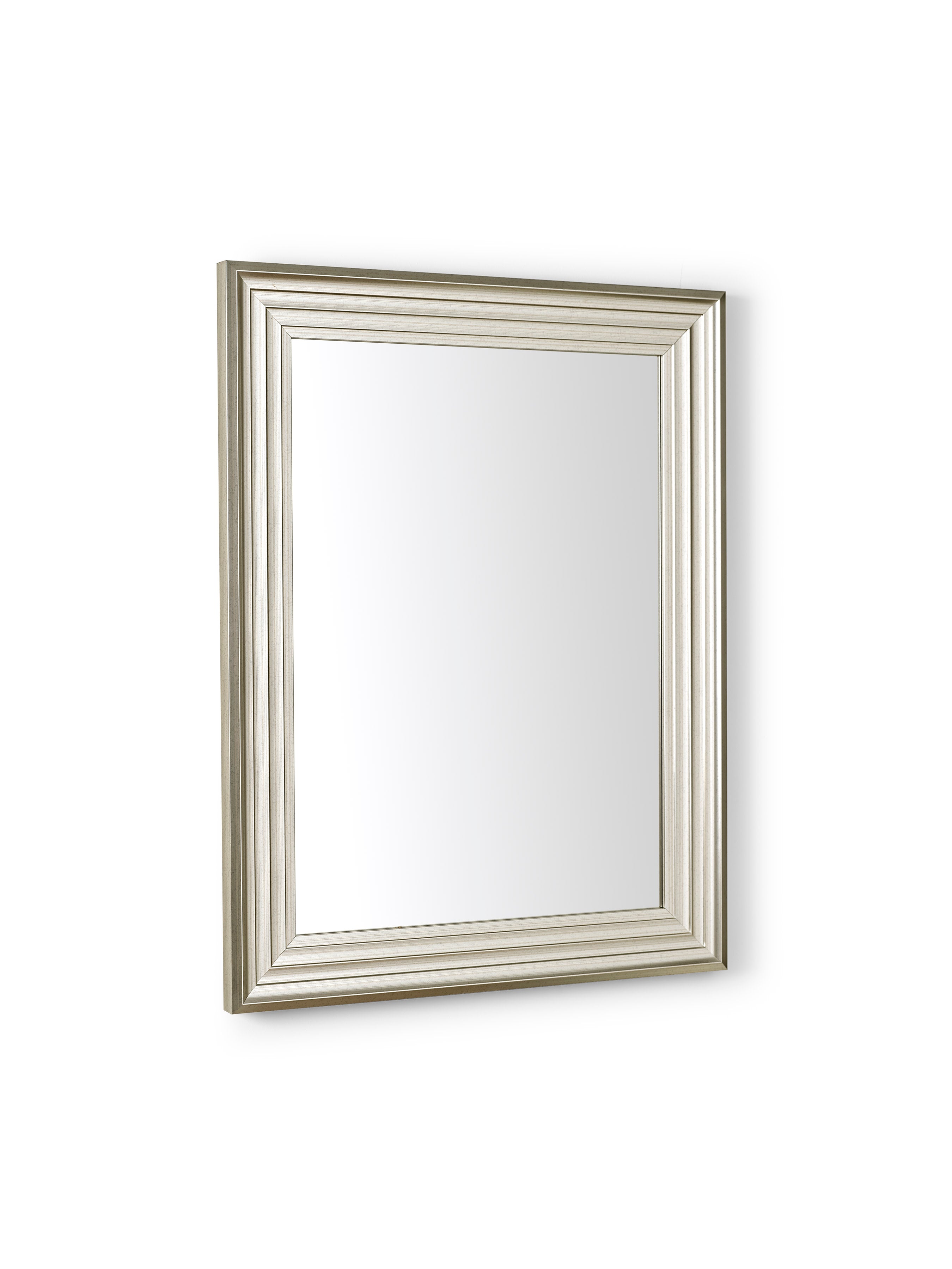 Tokyo Pewter Rectangular Wall Mirror