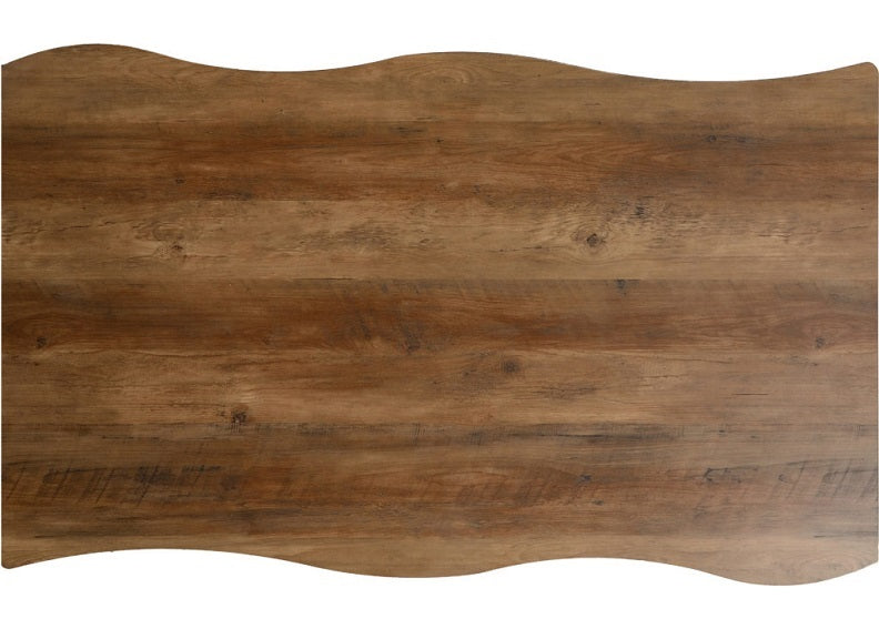 Quebec Oak Wave Edge Dining Sets