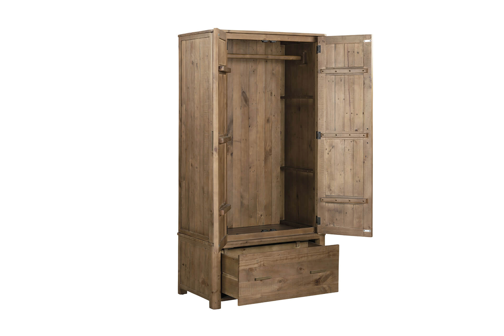 Inola 2 Door 1 Drawer Wardrobe