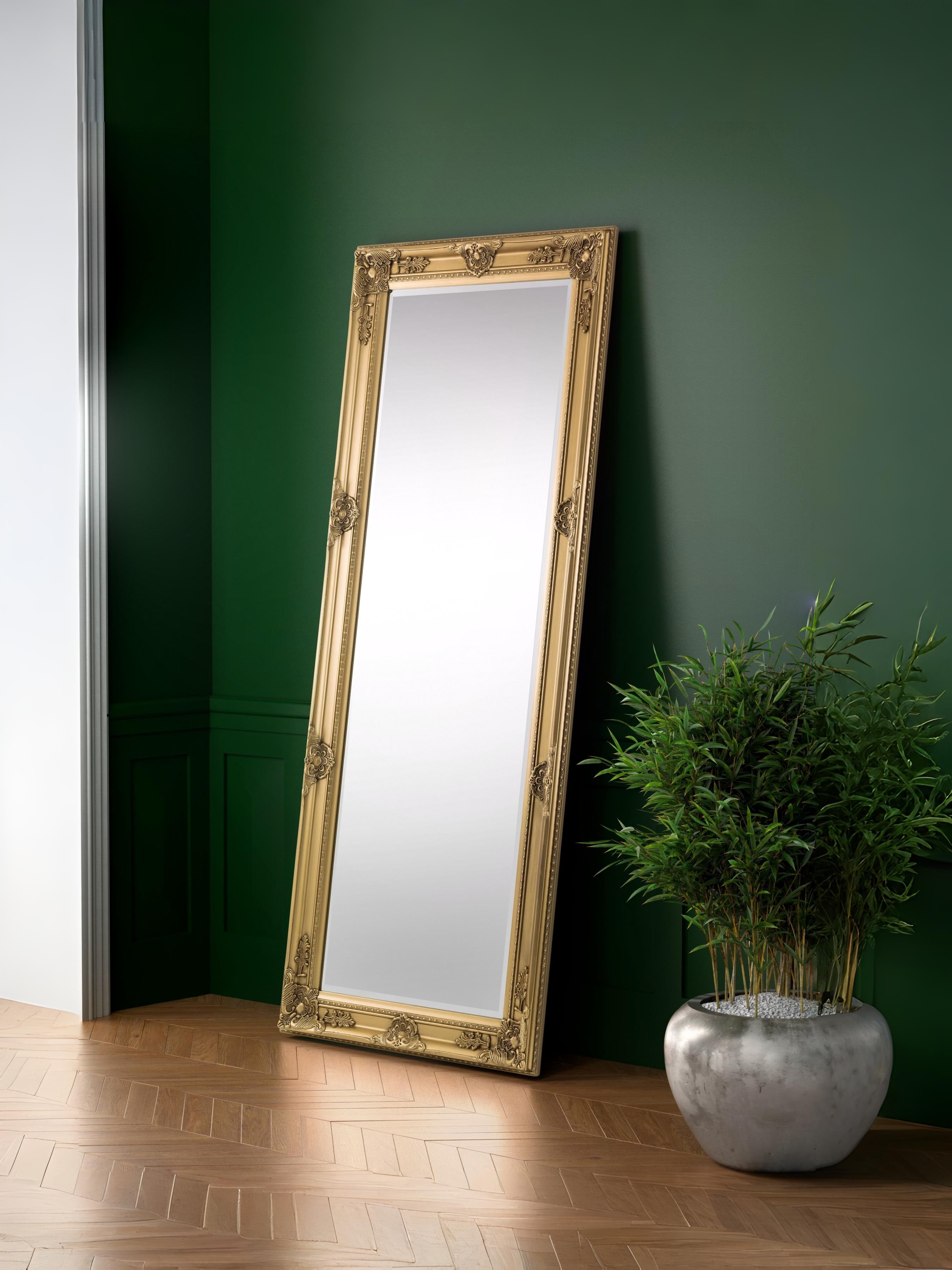 Palais Lean-To Dress Mirror Gold