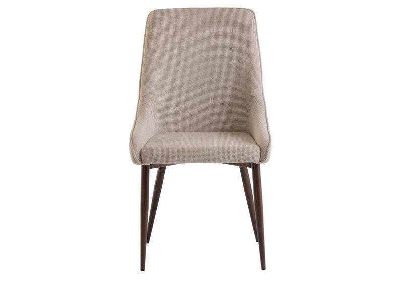 Emory Dining Table W/Jade Fabric Chairs