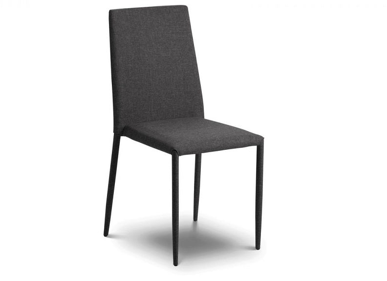 Jazz Dark Grey Stackable Chair