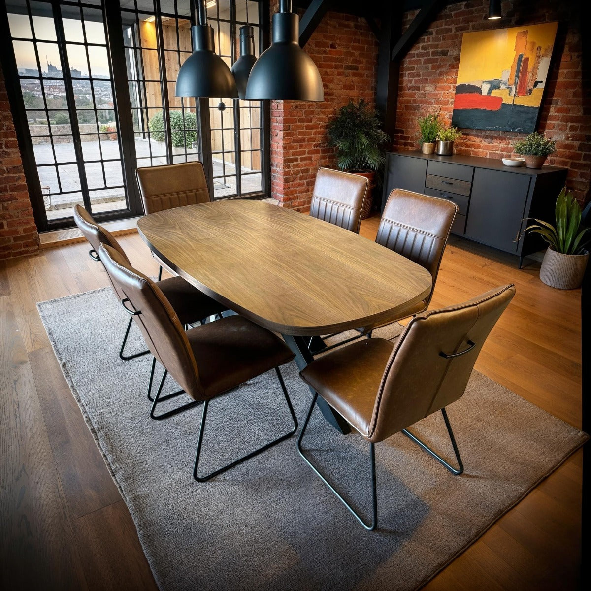 Alfie Dining Chair Cognac