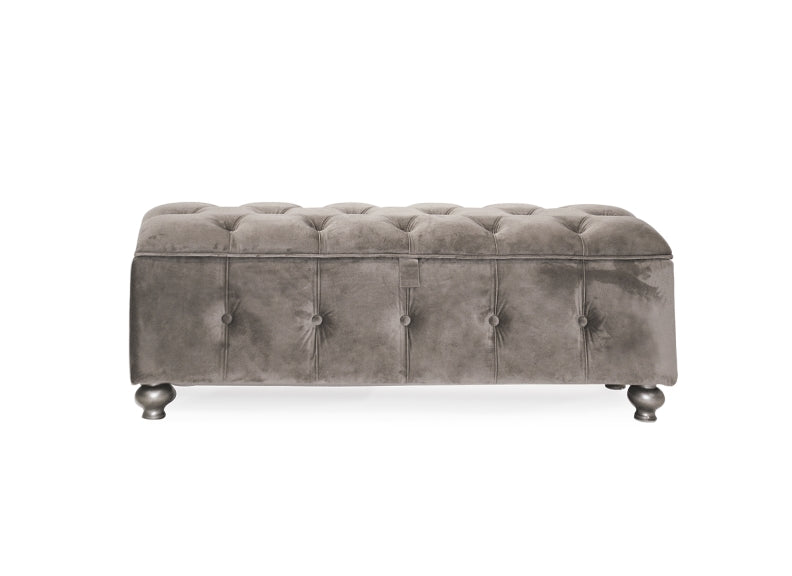 Jessica Fabric Ottoman