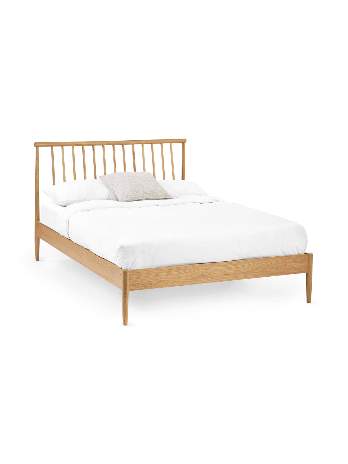 Belton Oak Spindle 135cm Double Bed