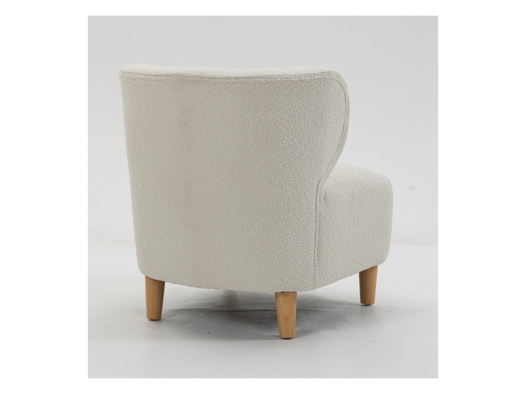 Josie White Accent Chair - Stylish and Comfortable Seating