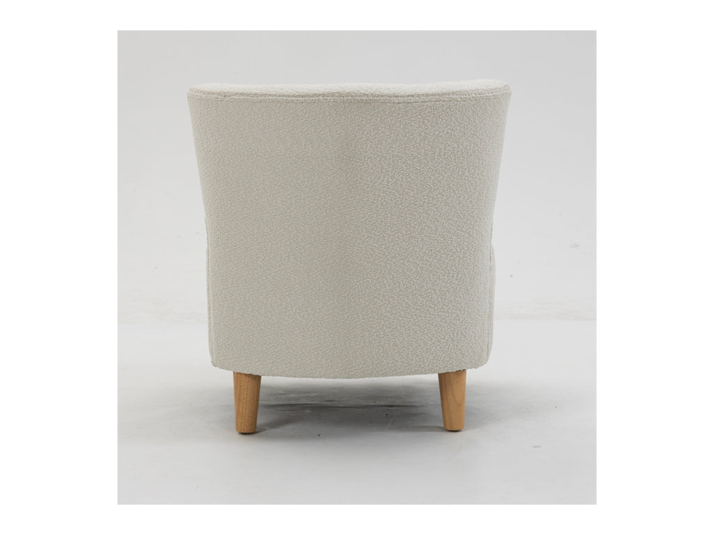 Josie White Accent Chair - Stylish and Comfortable Seating