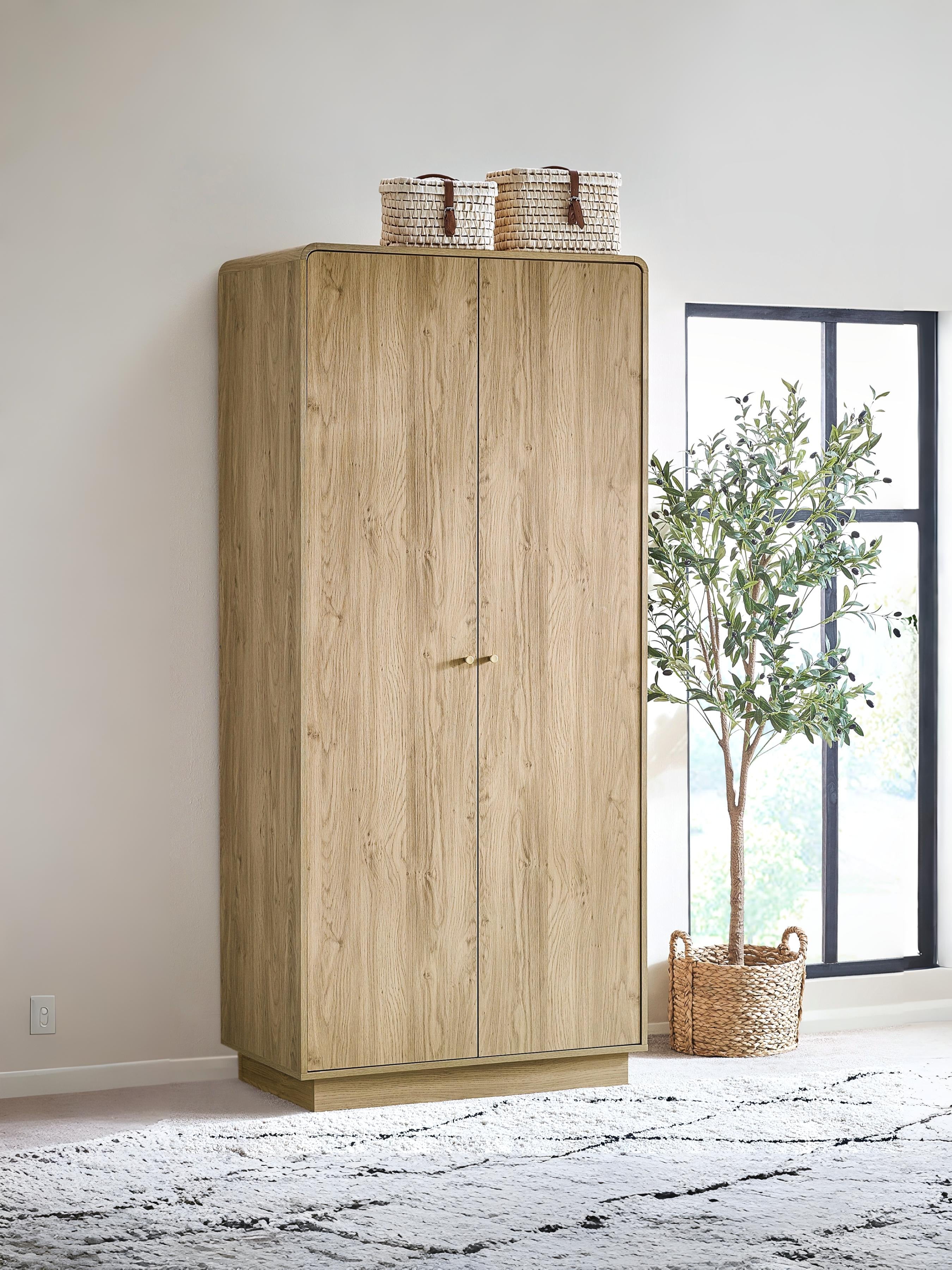 Ingrid 2 Door Wardrobe Oak