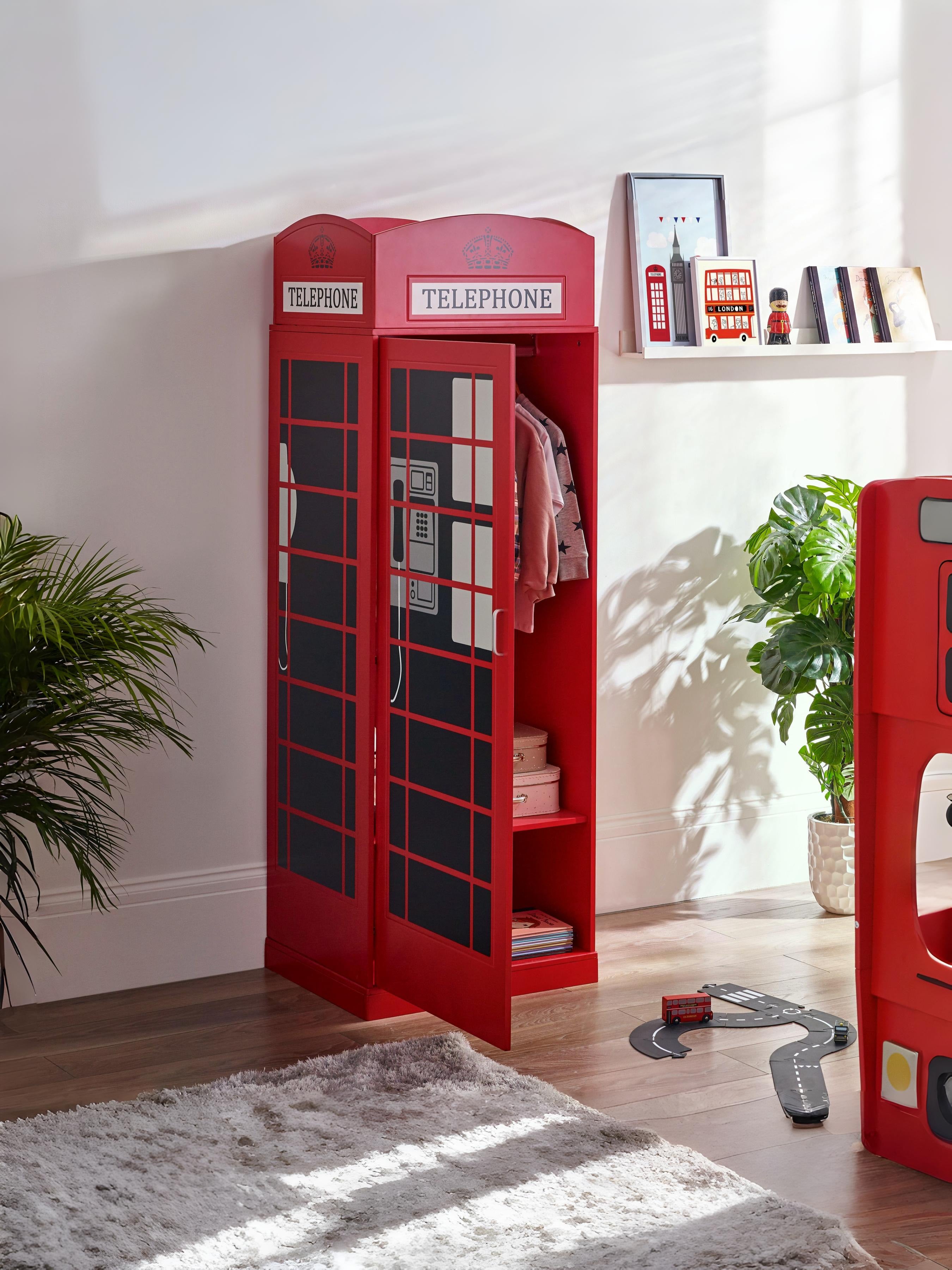 Telephone Box Wardrobe