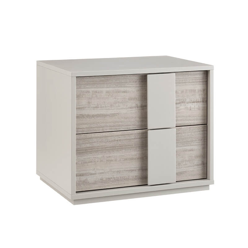Jules Bedside Table 2 Drawer