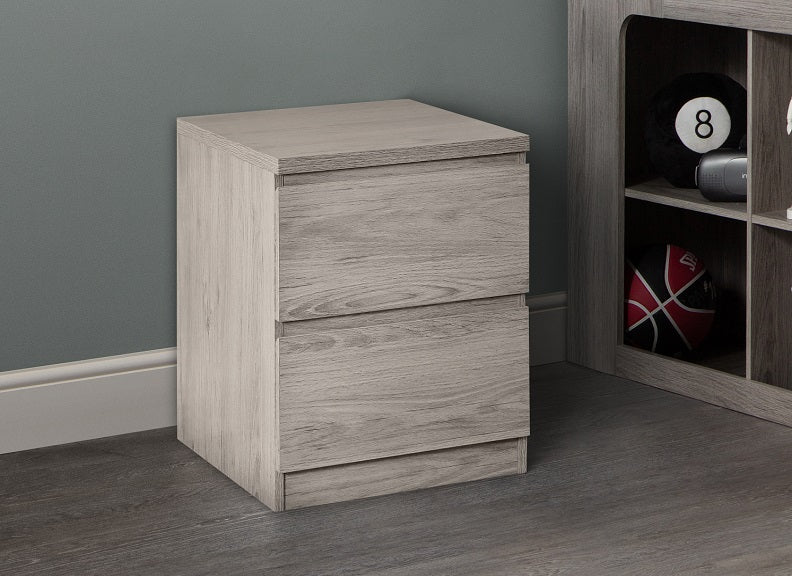 Jupiter Grey Oak Bedside