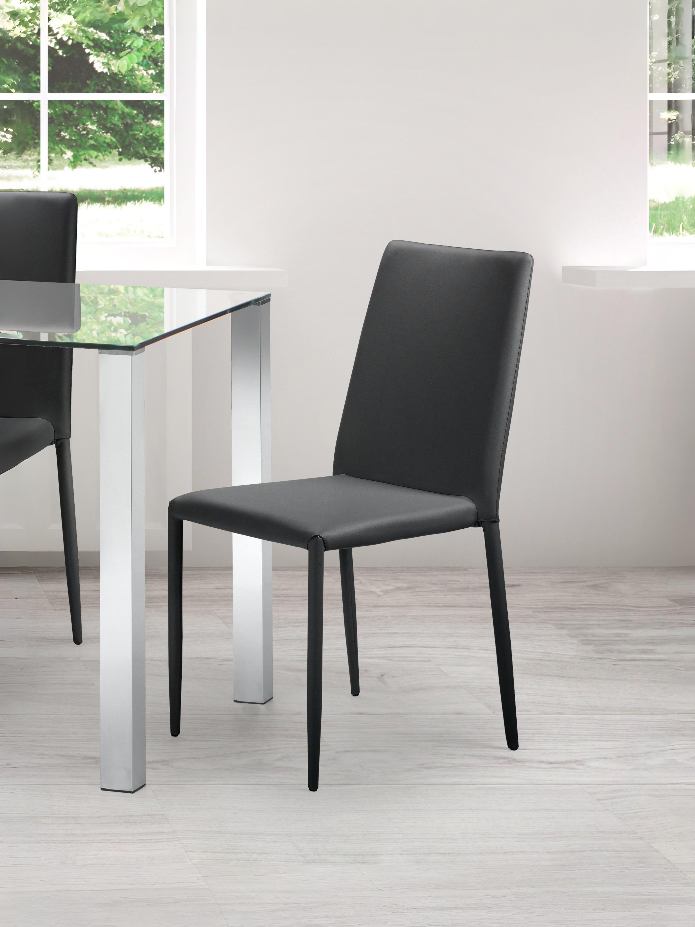 Set Of 4 Jazz Chairs Black (oos)