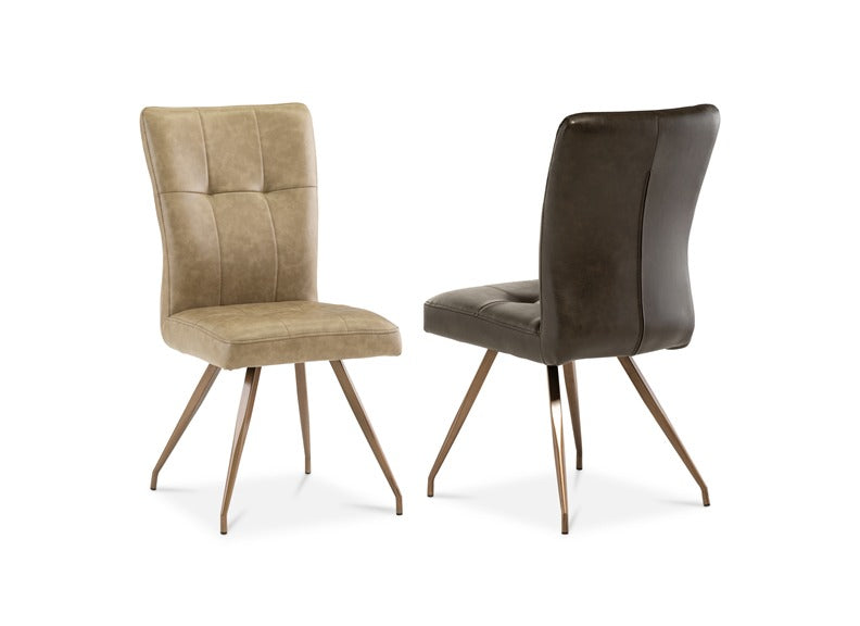 Fendi Dining Table W/Kabana PU Dining Chairs