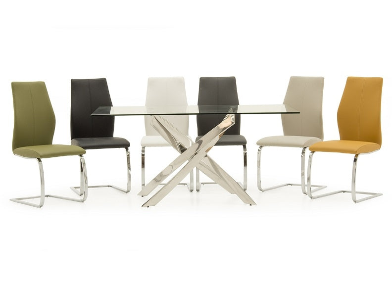 Kalmar 1.6 m Table & Elis Dining Chairs