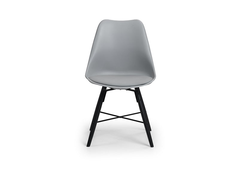 Kari Grey Dining Chair - front