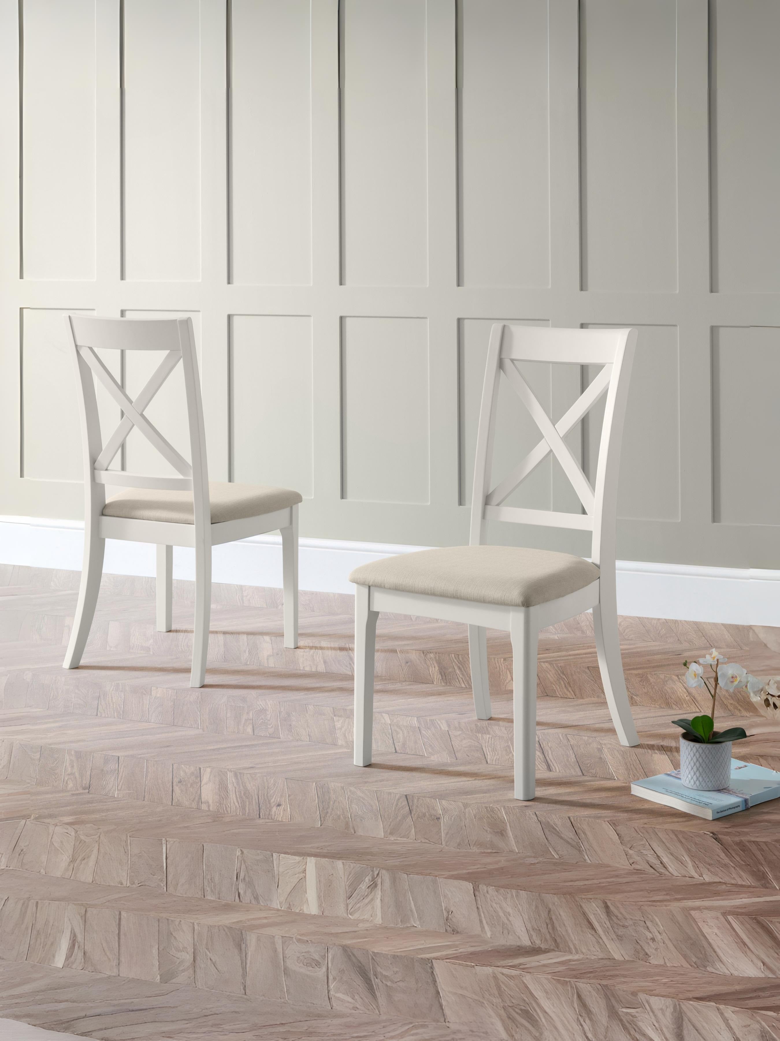 Set Of 2 Provence Dining Chairs