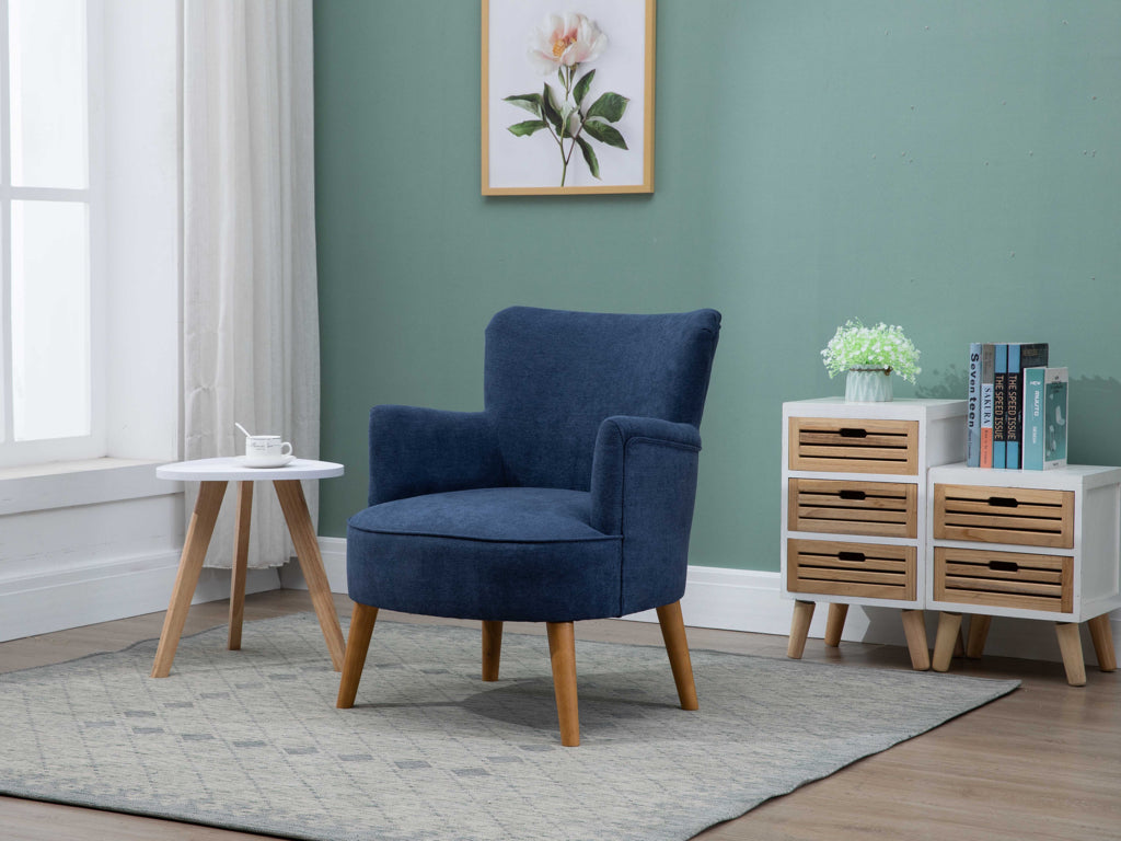 Keira Armchair Midnight Blue (Pre-order for August delivery)