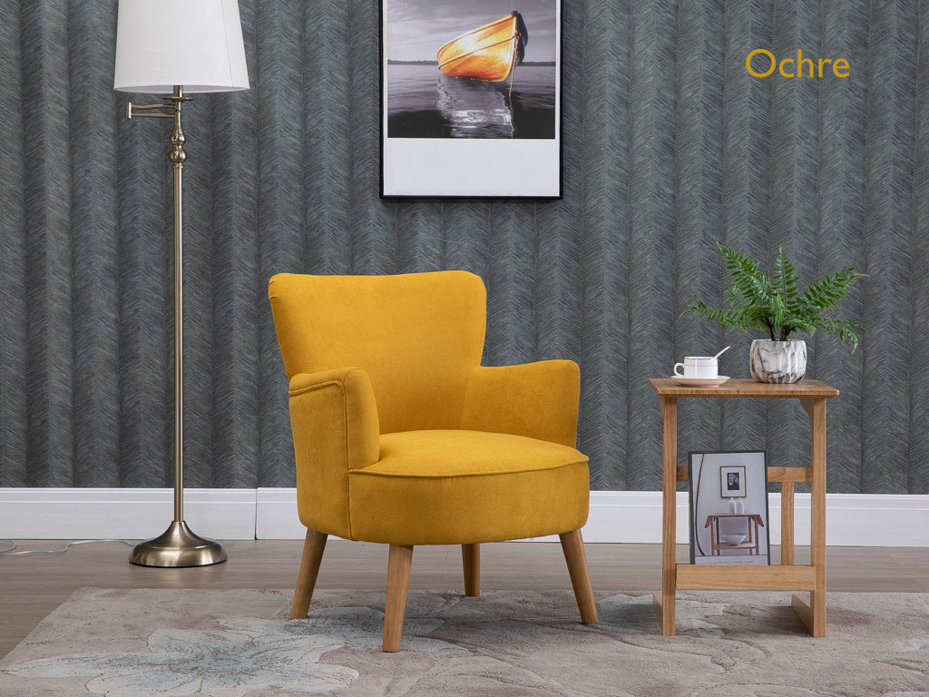 Keira Armchair Ochre (Pre-order for August delivery)