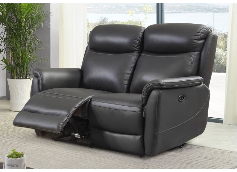 Kent Powered Half Leather Reclining 2RRs