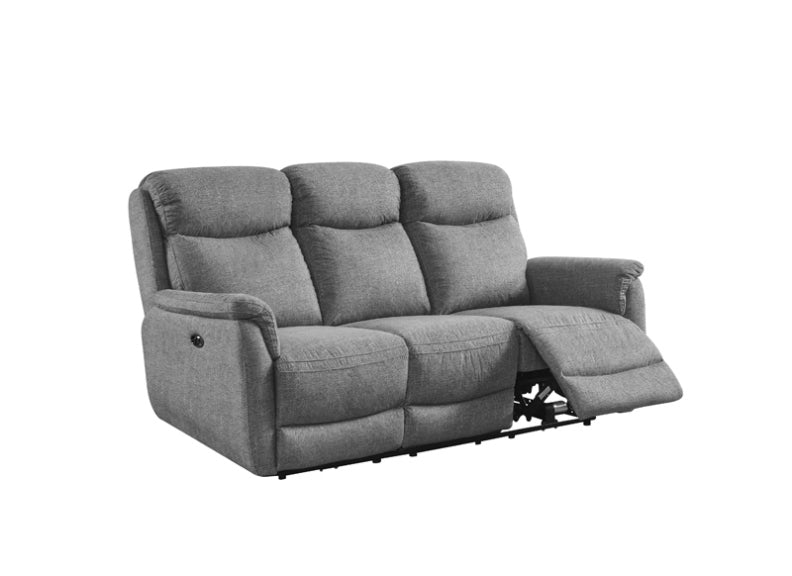 Kent Powered Fabric Three Seat Sofa