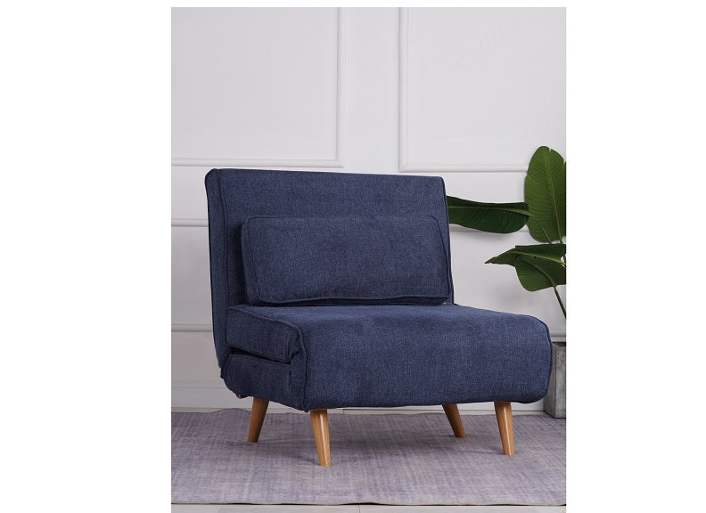 Kendal Blue Sofabed - Single
