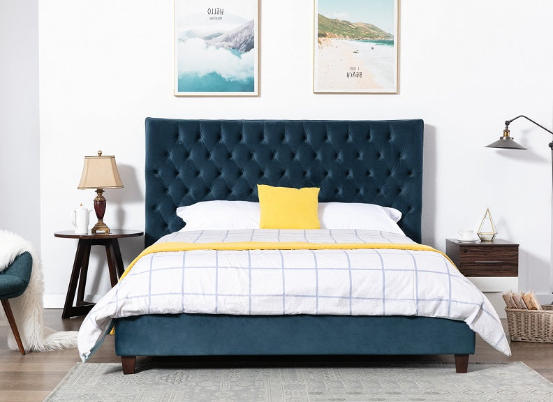Kensington Blue Bed - 1
