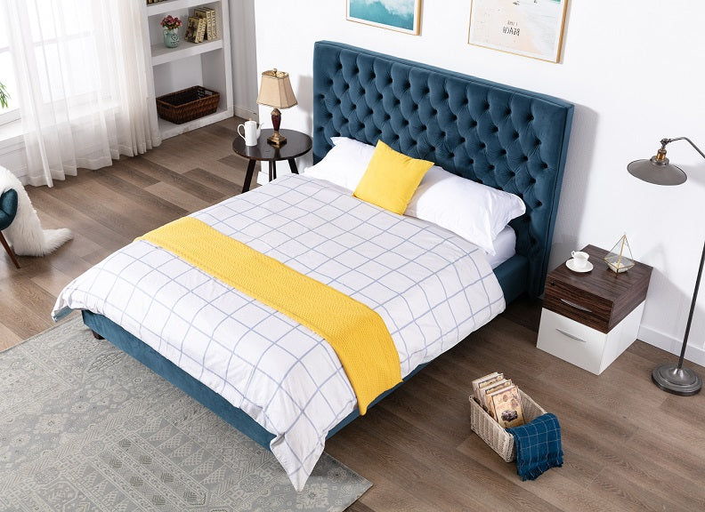 Kensington Blue Bed - 3