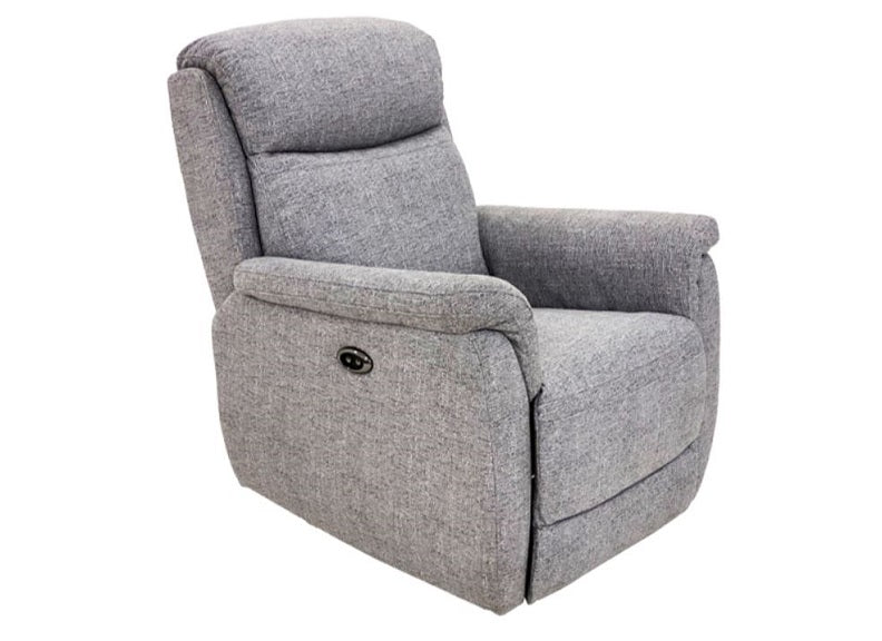 Kent Grey Fabric Armchair - 2