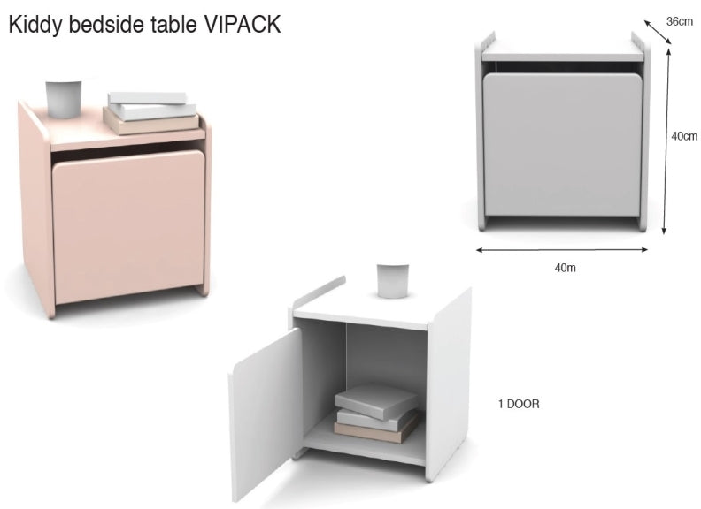 Kiddy Bedsides - dimensions