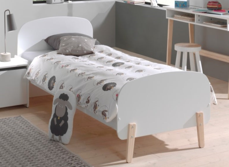 Kiddy White Bed