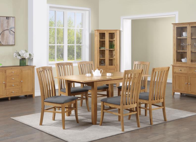 Kilkenny Oak Corner Display Unit