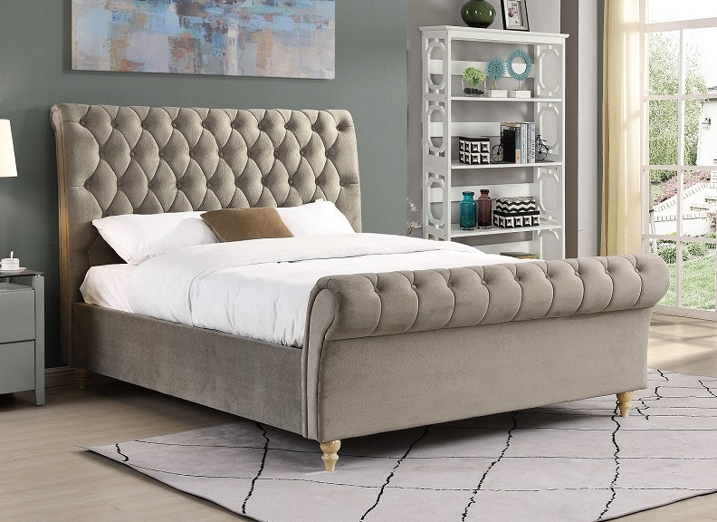 Kilkenny Mink Scroll Bed
