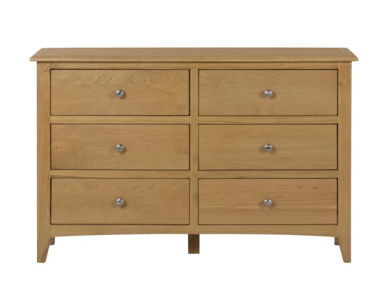 Kilkenny Oak Six Drawer Chest
