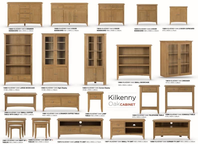 Kilkenny Oak Two Door Cupboard