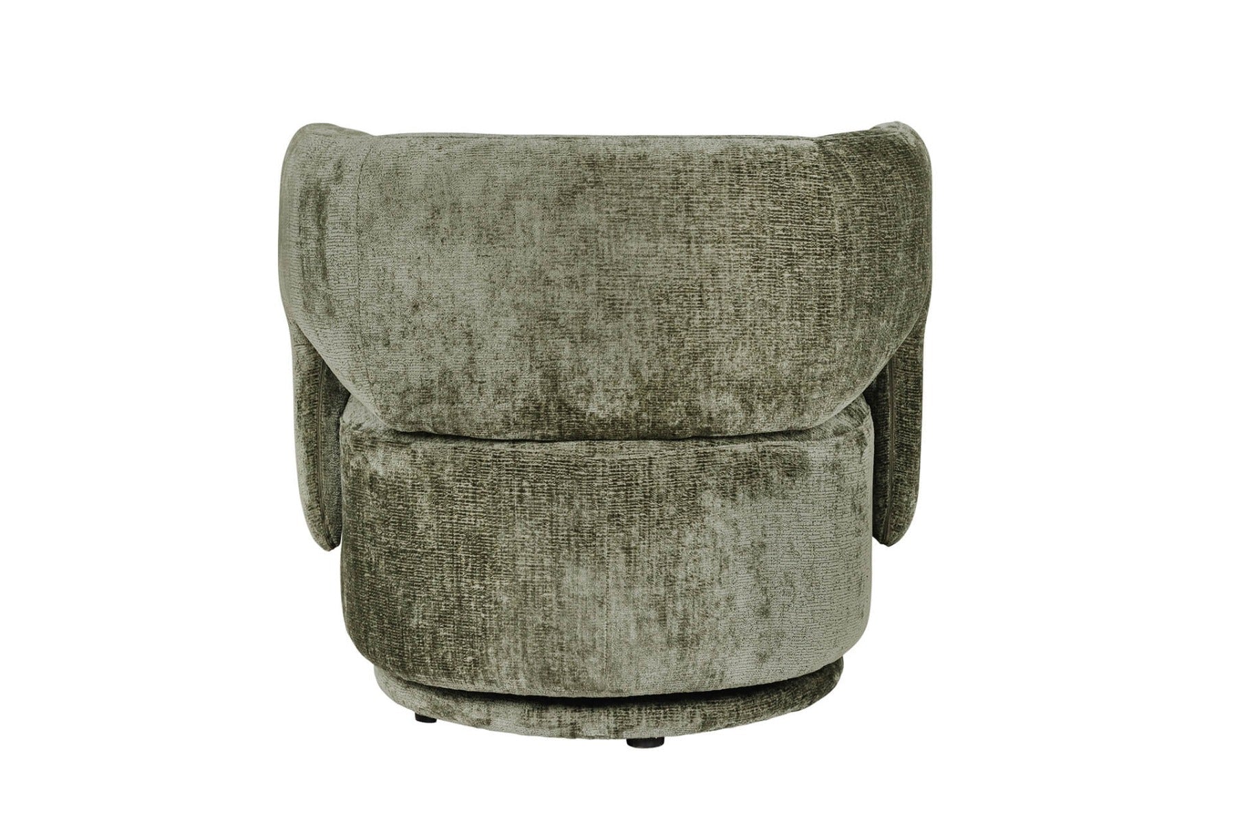 Koa Swivel Accent Chair in Mink or Olive - Contemporary Design with Smooth Swivel Function - Free Nationwide Delivery