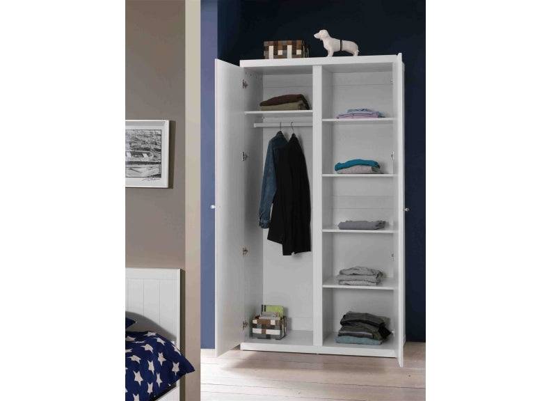 Lara Two Door Wardrobe Interior