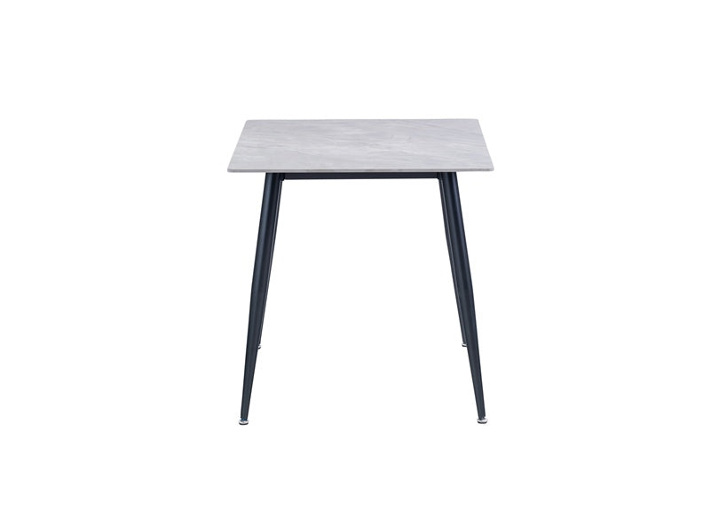 Lavina Grey Table W/Bella Velvet Chairs