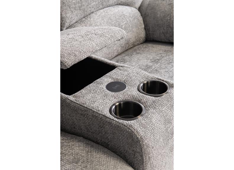 Layla Chanel Fabric Ash Console