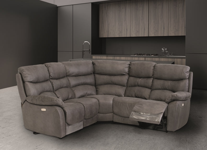 Layla Grey Corner Sofa
