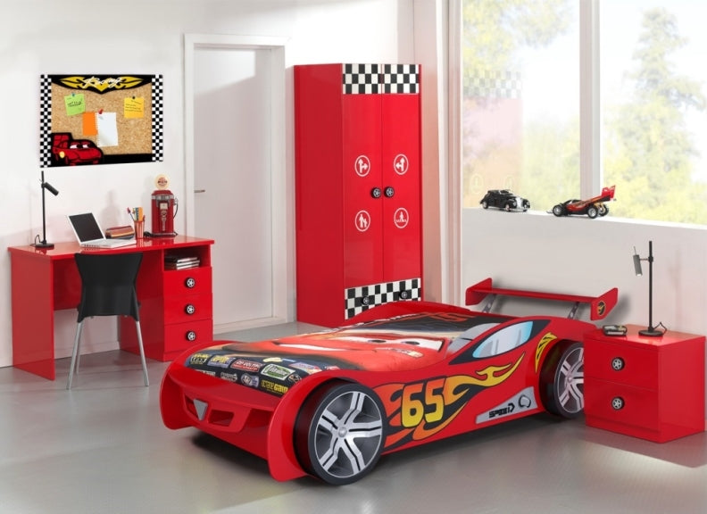 Monza & LeMans Red Racing Bedroom