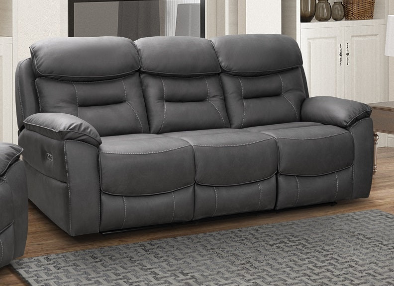 Leroy Slate 3 Seat Sofa