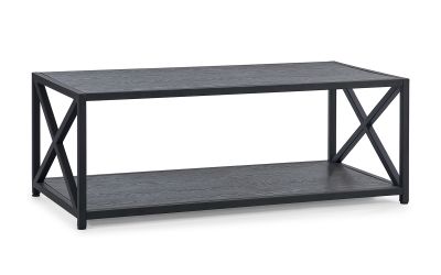 Lima Coffee Table - Black Ash: Enhance Your Living Space with Contemporary Style by Homeline Furniture (Free Nationwide Delivery in 3-5 Weeks)