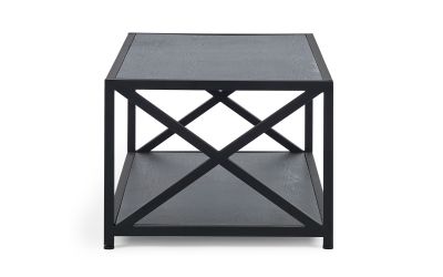 Lima Coffee Table - Black Ash: Enhance Your Living Space with Contemporary Style by Homeline Furniture (Free Nationwide Delivery in 3-5 Weeks)