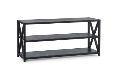 Lima TV Unit - Black Ash: Elevate Your Living Space with Contemporary Elegance by Homeline Furniture (Free Nationwide Delivery in 3-5 Weeks)