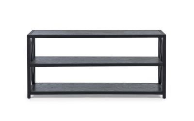 Lima TV Unit - Black Ash: Elevate Your Living Space with Contemporary Elegance by Homeline Furniture (Free Nationwide Delivery in 3-5 Weeks)